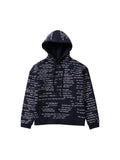 WHO DECIDES WAR WDW SCRIPTURE HOODED PULLOVER NAVY