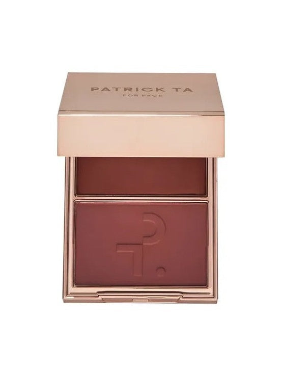 Patrick Ta Creme & Powder Blush Duo She Knows Who She Is
