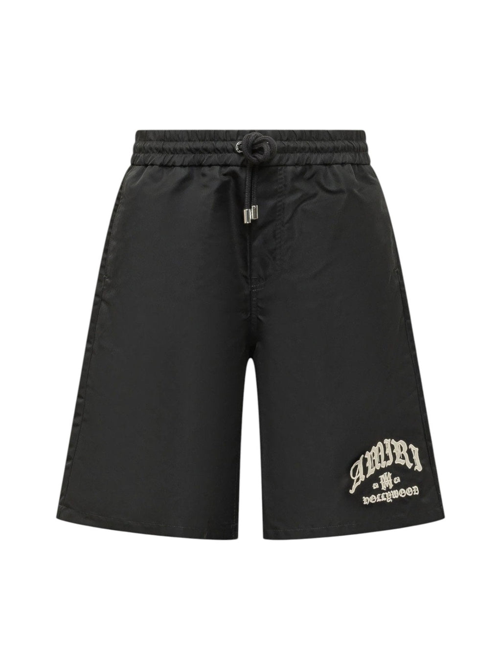 AMIRI HOLLYWOOD SHORTS BLACK NYLON