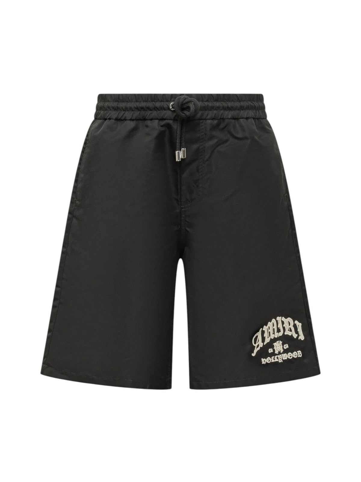 AMIRI HOLLYWOOD SHORTS BLACK NYLON