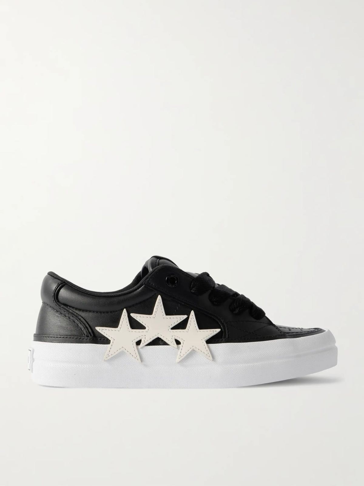AMIRI SUNSET SKATE LOW BLACK WHITE