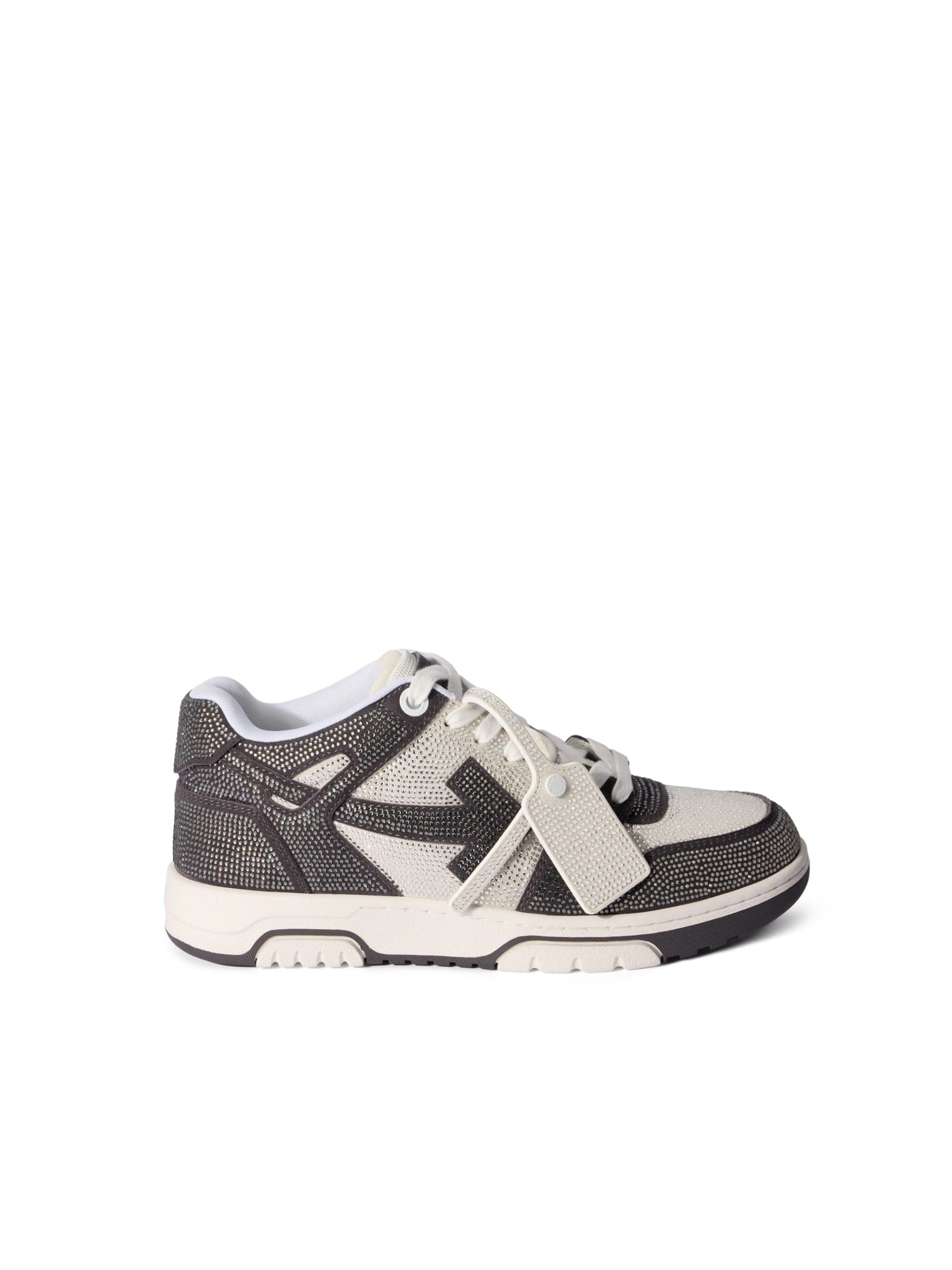 OFF WHITE OUT OF OFFICE CRYSTAL WHITE DARK GREY