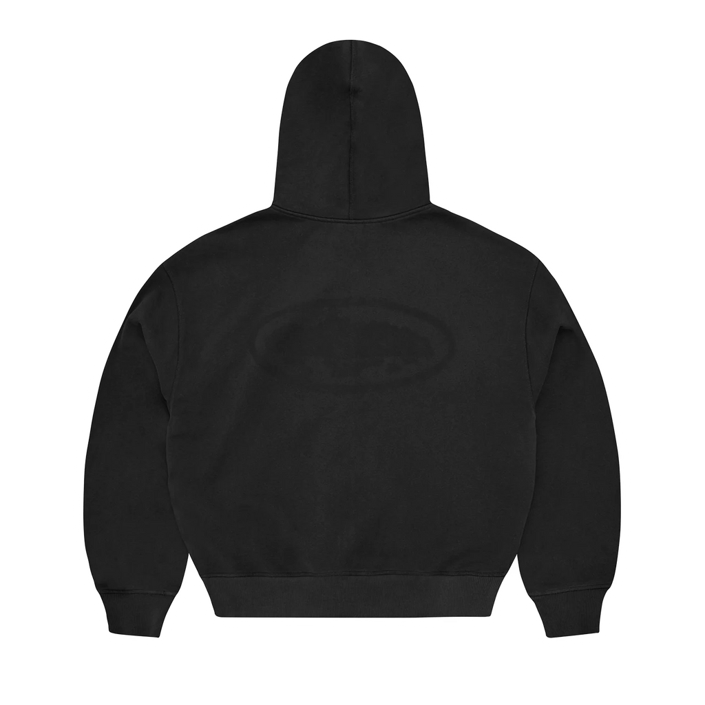 CORTEIZ ISLAND KNOCKOUT ZIP UP HOODIE BLACK